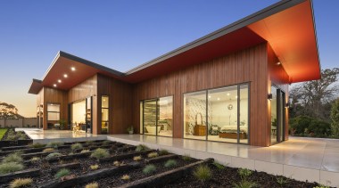 Enjoying hilltop positioning, this striking three-bedroom home was 