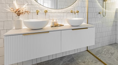 The brief was for a contemporary space that 