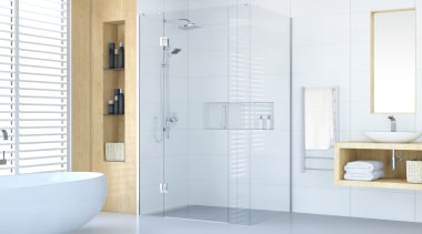 Metro tile – featuring a channel drain. - 