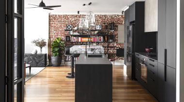 It was key for the kitchen colours and 