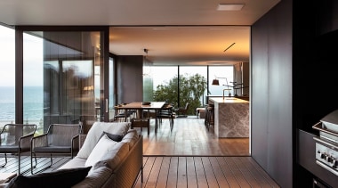 Indoors and outdoors become one with sliders pulled 
