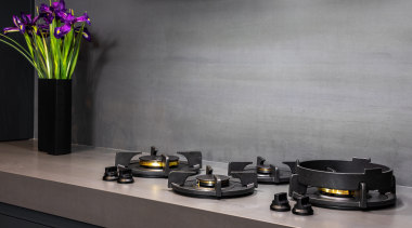 Chunky gas trivets fit the industrial vibe agenda. 