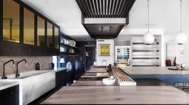 Leon House Design – Winner – 2018 TIDA interior design, white, black