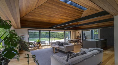 Lounge perspective from study desk. - Bringing nature 