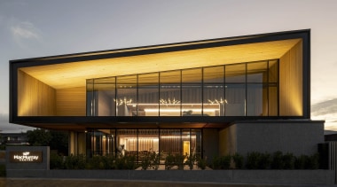 Sustainably sourced building materials were specified from the 