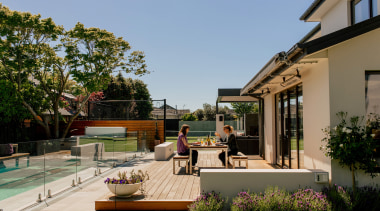 Two properties merged to create one sprawling outdoor 