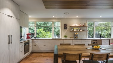 As part of a whole-house renovation, Jason Higham countertop, interior design, kitchen design, cabinetry, white kitchen, Higham architecture