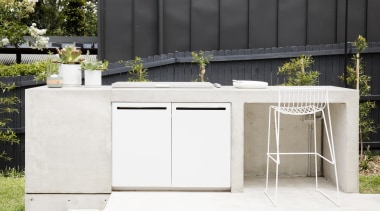 In an extension that already improves culinary connections Outdoor Kitchen, Studio Prineas, outdoor barbecue, outdoor space