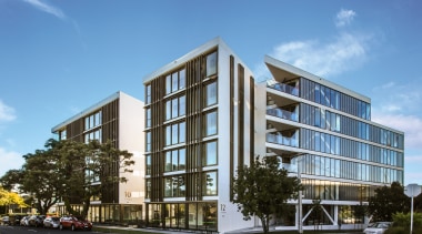 Luxury apartments require a special building and project-management apartment, architecture, building, commercial building, condominium, corporate headquarters, home, residential, St Mark Residences, Dominion Constructors