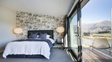 ​​​​​​​The beadboard ceiling in this master bedroom offers Home, bedroom, furniture, home, house, interior design, beadboard ceiling, Koia Architects