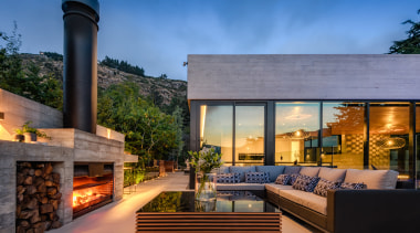 ​​​​​​​Together with the home and pool, even the architecture, backyard, building, design, estate, facade, home, house, interior design, landscape, landscaping, living room, mansion, mixed-use, patio, property, real estate, residential area, roof, room, sky