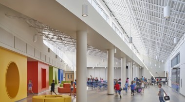 The Rockford School’s town hall is used for gray