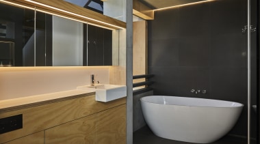 ​​​​​​​Strip lighting and LED concealed lighting offer a black