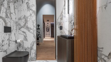 The view out offers a vista through the 