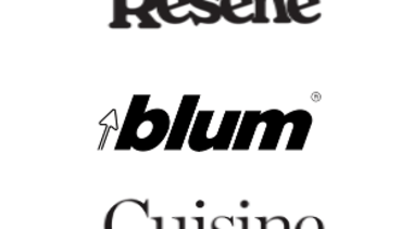 Resene Blum Cuisine Block logo -  