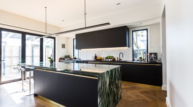 The owners wanted the new kitchen in the 