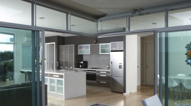 Corner Eurostacker door from Altus brings the outdoors 