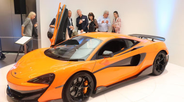 McLaren - auto show | automotive design | auto show, automotive design, car, land vehicle, mclaren automotive, mclaren mp4-12c, mclaren p1, performance car, sports car, supercar, vehicle, white