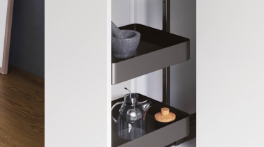 Vauth Sagel VS TAL Larder Pull Out Pantry drawer, furniture, shelf, table, tap, white