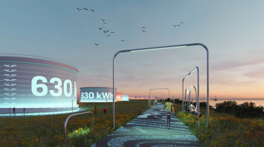 In addition to the energy facilities, the park 