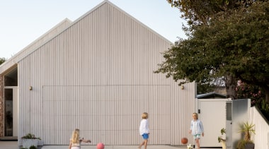 The new front facade of the home. - 