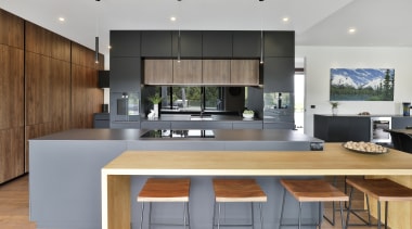 The owners had a modern country style in 