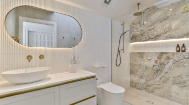 This ensuite renovation is part of an extensive 