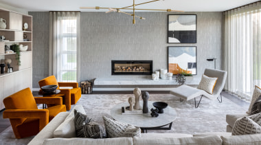 Evoking the outdoors through a colour palette of 