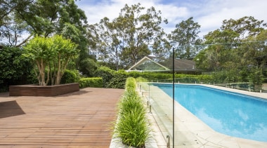 A new pool fence was also part of 