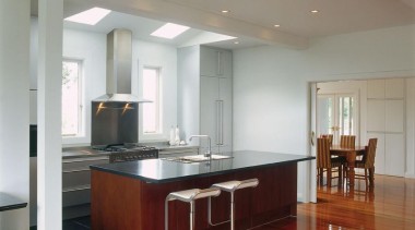 Island Bay Kitchen - Island Bay Kitchen - cabinetry, ceiling, countertop, floor, flooring, hardwood, interior design, kitchen, laminate flooring, real estate, room, wood flooring, gray