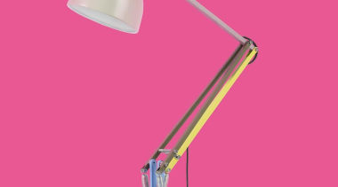 British designer Paul Smith has offered his version lamp, light fixture, lighting, product, product design, pink