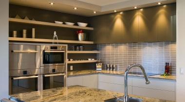 pauanui  kitchen detail 3 - pauanui__kitchen_detail_3 - cabinetry, countertop, interior design, kitchen, brown, gray