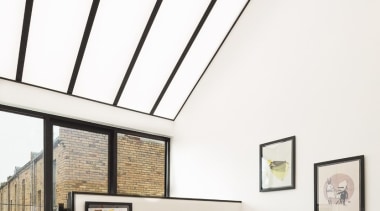 There's no shortage of natural light in this ceiling, daylighting, house, interior design, product design, tourist attraction, white