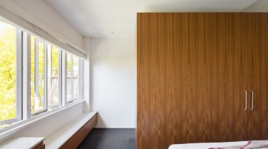 Architect: Anton Kouzmin ArchitecturePhotography by Katherine Lu architecture, ceiling, floor, house, interior design, property, real estate, room, wall, wood, brown, gray