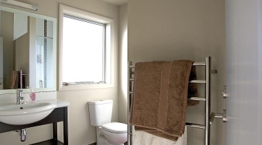 For more information, please visit www.gjgardner.co.nz architecture, bathroom, ceiling, daylighting, floor, flooring, home, interior design, living room, real estate, room, window, gray