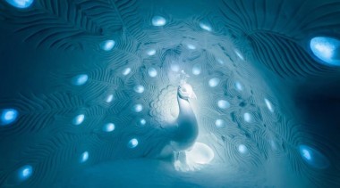 ‘Show Me What You Got’ by Tjåsa Gusfors azure, blue, computer wallpaper, fractal art, light, marine biology, organism, underwater, water, teal