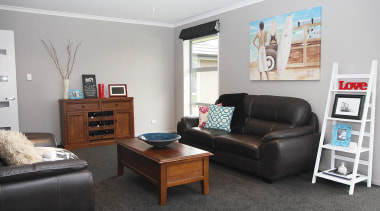 For more information, please visit www.gjgardner.co.nz home, interior design, living room, property, real estate, room, gray, black