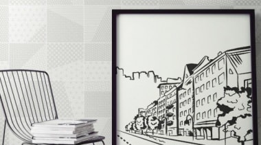 Origami - black and white | chair | black and white, chair, design, drawing, font, furniture, interior design, monochrome, monochrome photography, pattern, product, product design, table, wall, white