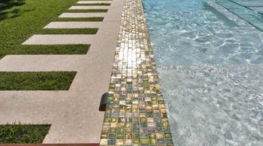 Bisazza swimming pools australia-le gemme - Bisazza Range reflecting pool, swimming pool, walkway, water, gray