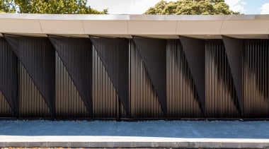 Chrysalis-123 - Chrysalis 123 - architecture | facade architecture, facade, fence, house, outdoor structure, residential area, shed, siding, structure, wall, wood, black, white