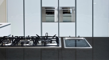 Dreis is one of the new Nebula Code countertop, glass, kitchen, sink, tap, white, black