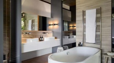 See the bathroom bathroom, interior design, room, gray, black