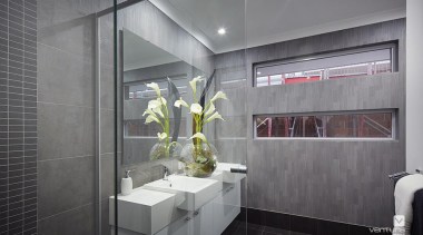 Ensuite design. - The Monterosso Two Storey Display architecture, bathroom, interior design, gray