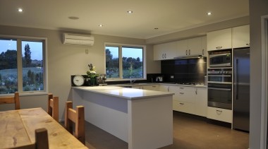 For more information, please visit www.gjgardner.co.nz countertop, interior design, kitchen, real estate, room, brown