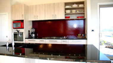 modern melamine kitchen design Millwater 2014 - modern cabinetry, countertop, interior design, kitchen, white