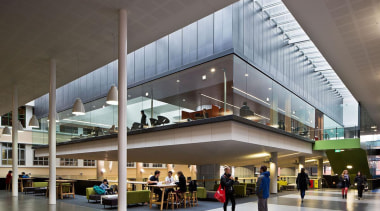 NOMINEEVictoria University of Wellington Campus Hub (4 of building, lobby, mixed use, gray