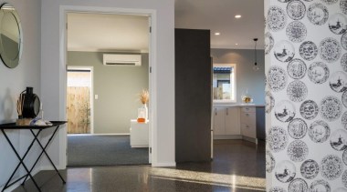 Tauranga Showhome - Tauranga Showhome - ceiling | ceiling, door, floor, flooring, home, interior design, living room, property, real estate, room, wall, window, gray