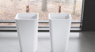 Working with star designer Arik Levy, Kaldewei has ceramic, plumbing fixture, product, product design, sink, tap, toilet seat, white