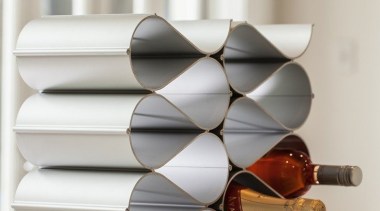 Just starting your wine collection? An Echelon furniture, product design, shelf, gray, white