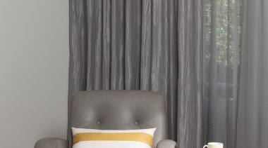 Harrisons Curtains - Harrisons Curtains - chair | chair, couch, curtain, floor, furniture, home, interior design, living room, table, textile, wall, window, window covering, window treatment, gray